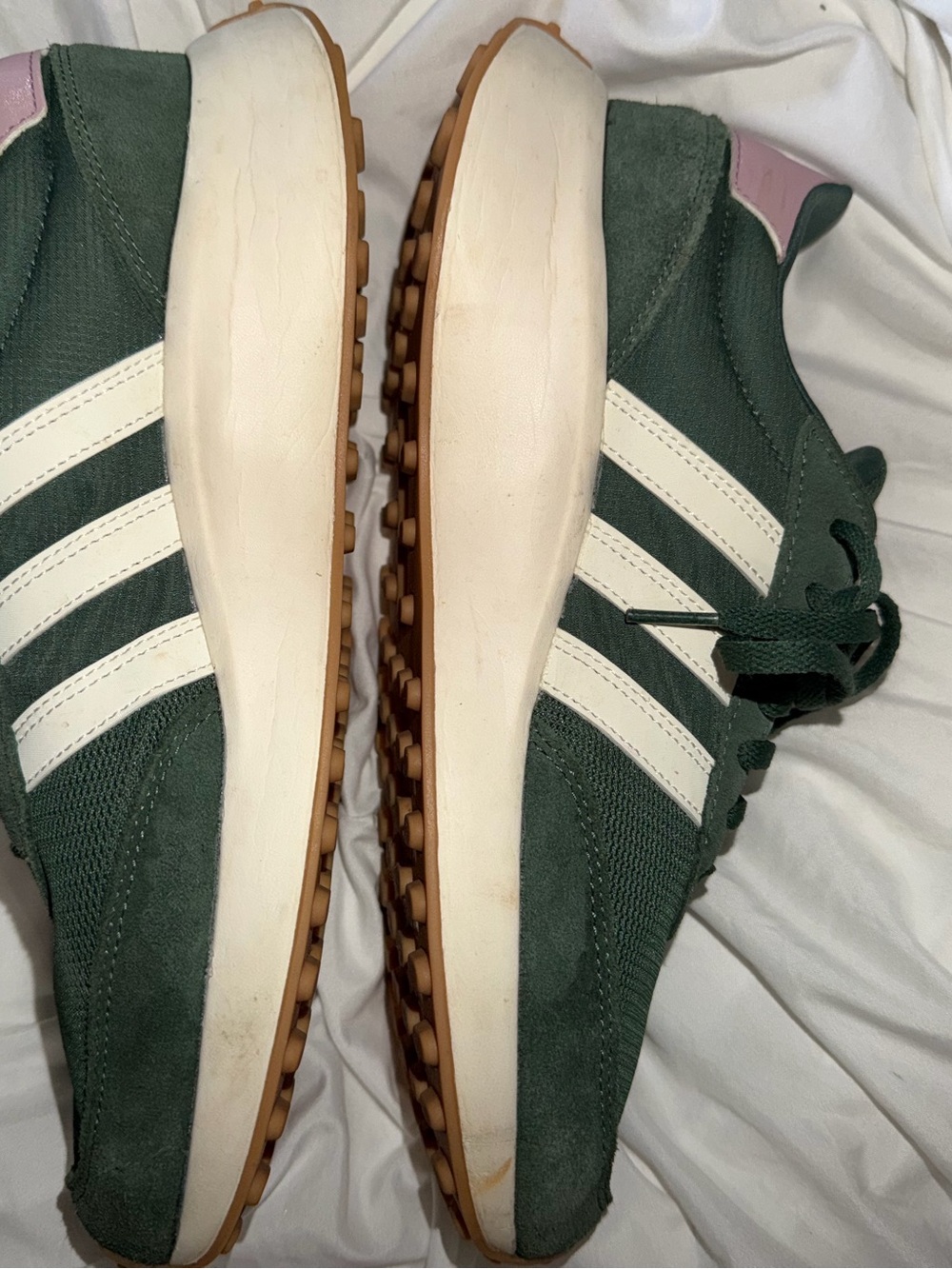 Adidas Sz 9 Men/10.5 Women/Retro Green-Casual Running Shoes-Excellent Condition - Picture 8 of 11